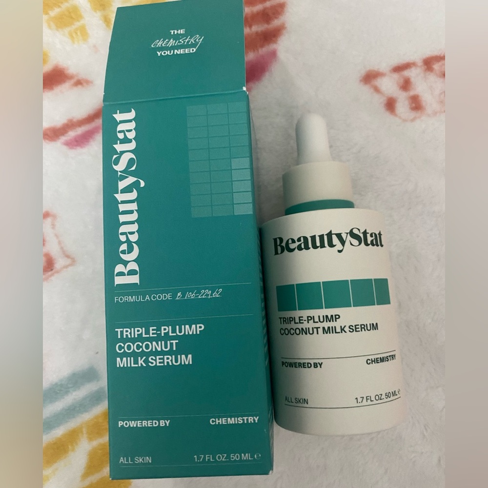 BeautyStat Triple-Plump Coconut Milk Serum new in box